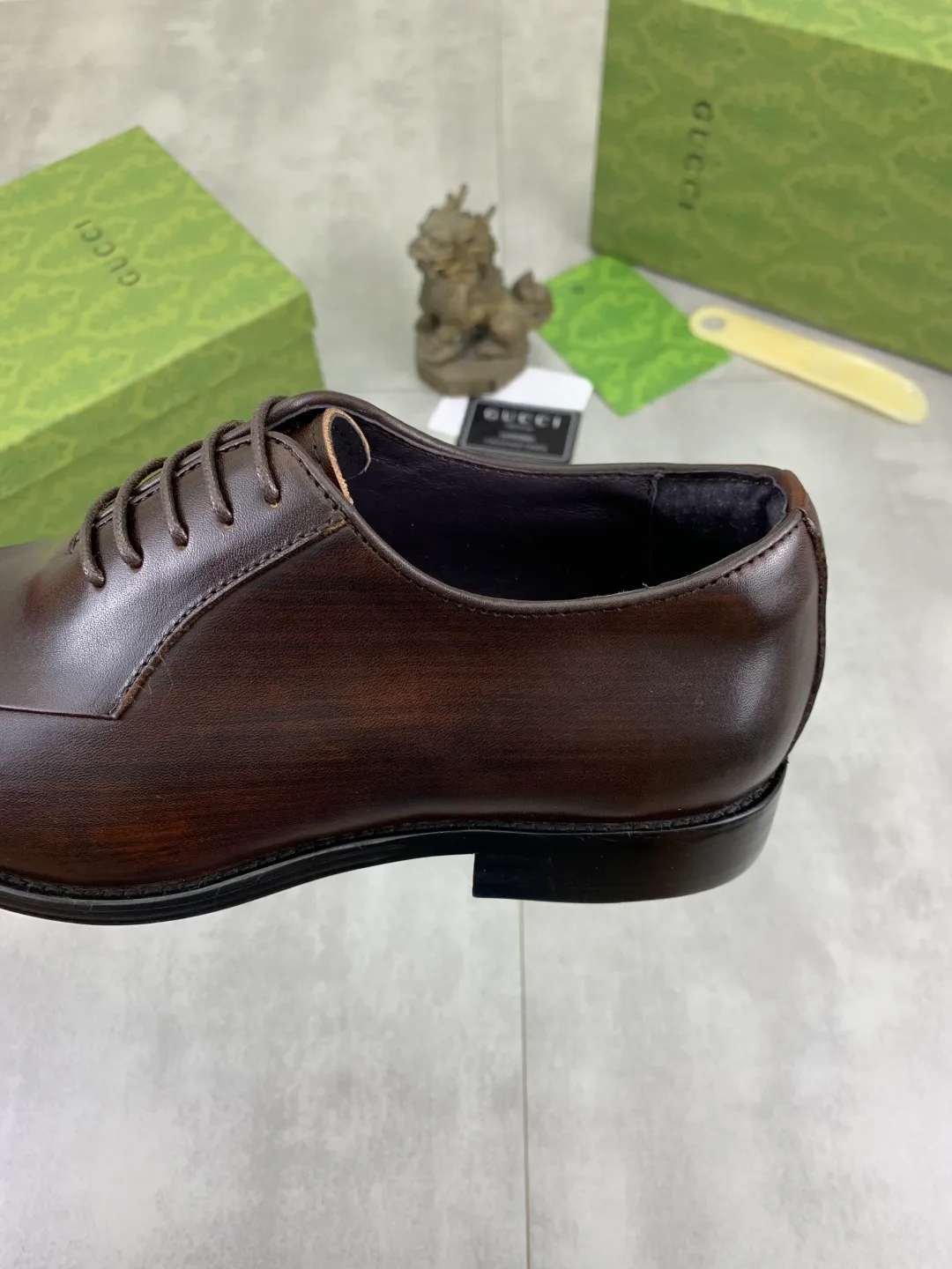 Men's Men's Shoes 💰P542 [New Style] 💰💎💎💎 [Gucci] GUCCI high-end men's formal business leather shoes, original order 1:1! Original imported high-end calfskin, original metal buckle, imported first-layer pigskin lining for feet, original high-end outsole, men's shoe size: 38-44